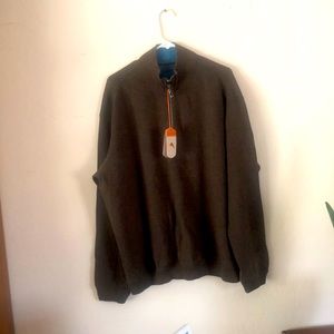 NWT Tommy Bahama Reversible Sweater. Size XL.